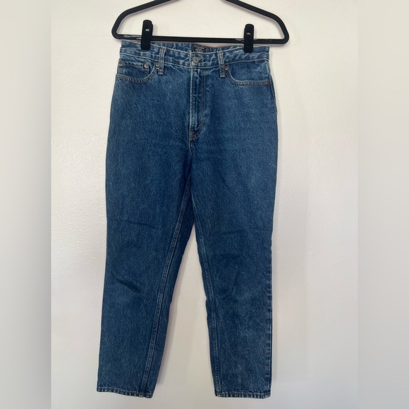 Abercrombie High Rise Annie Girlfriend Jeans Size 27R - Picture 2 of 4